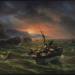 Pirates Fighting at Sunrise